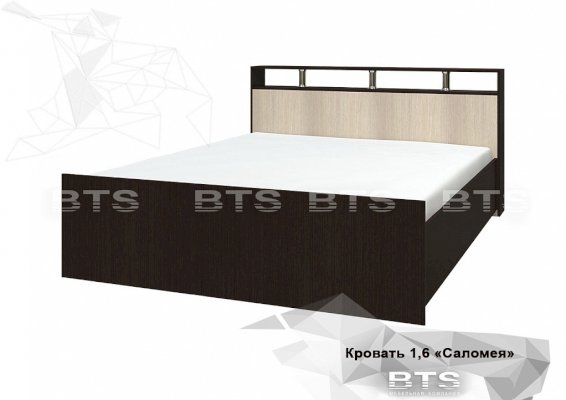 Кровать 1,6 Саломея (БТС)